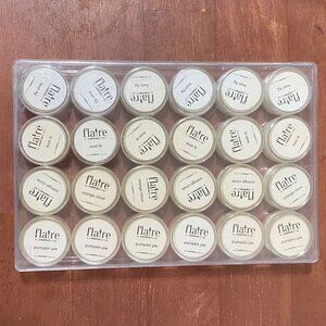 Flaire by Creative Co-Op Fall Christmas Scent Sample Wickless Candle Lot of 24
